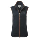 Oxford Fleece Damesvest Blauw Gemeleerd