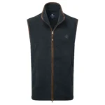 Oxford Fleece Vest Blauw Gemeleerd