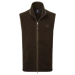Oxford Fleece Vest Bruin