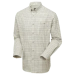Pheasant Flanellen Overhemd Beige/Groen