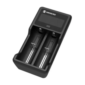 Hikmicro oplader met 2 sleuven – 18650 / 21700