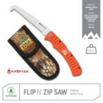 Outdoor Edge Saw Flip N' Zip Oranje