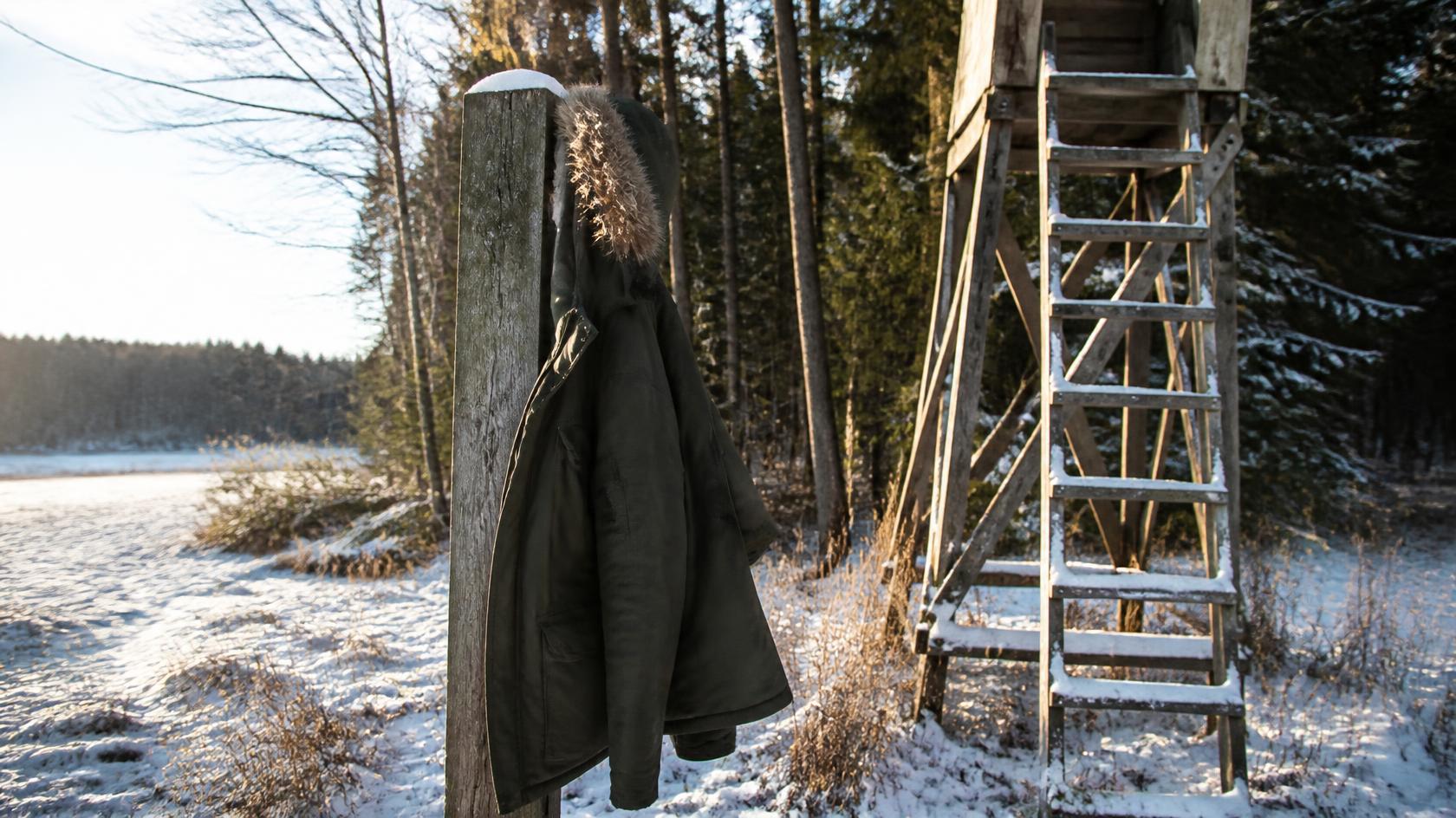 winter jachtjas